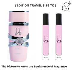 EDITION TRAVEL SIZE TO YARA BY LATTAFA FOR WOMEN (PACK 2 BOTTLES 10 ML)