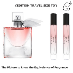 EDITION TRAVEL SIZE TO LA VIE EST BELLE LANCÓME FOR WOMEN (PACK 2 BOTTLES 10 ML)