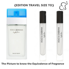 EDITION TRAVEL SIZE TO LIGHT BLUE DOLCE&GABBANA FOR WOMEN (PACK 2 BOTTLES 10 ML)