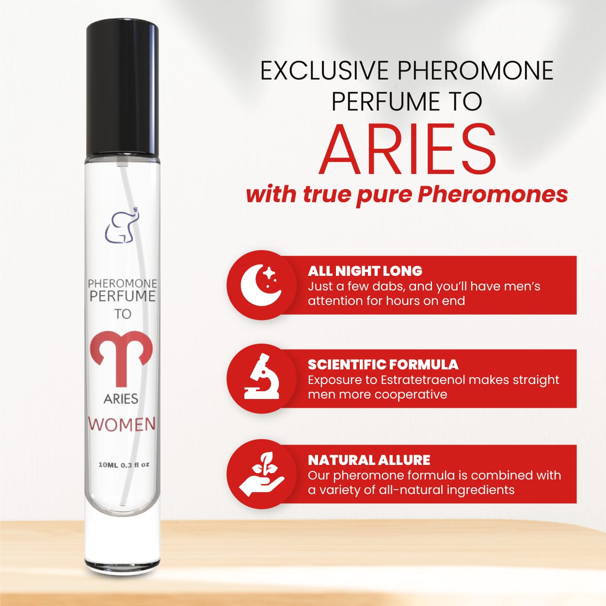 PHEROMONES PERFUME TO ARIES SIGN WOMENS