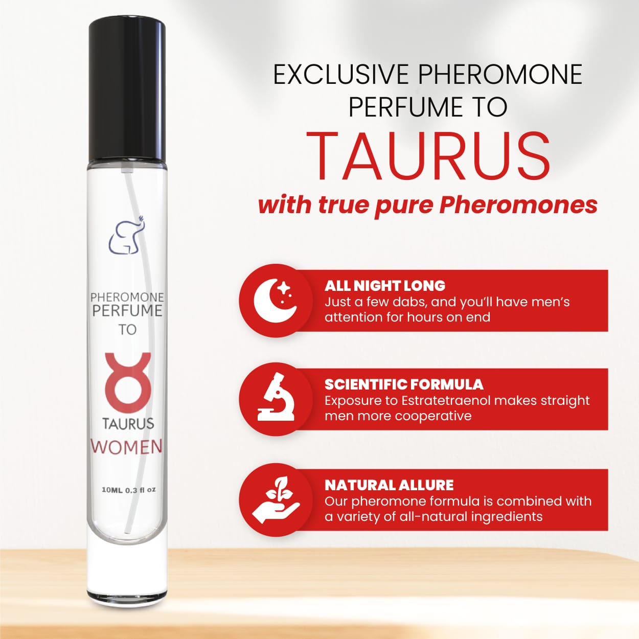 PHEROMONES PERFUME TO TAURUS SIGN WOMENS