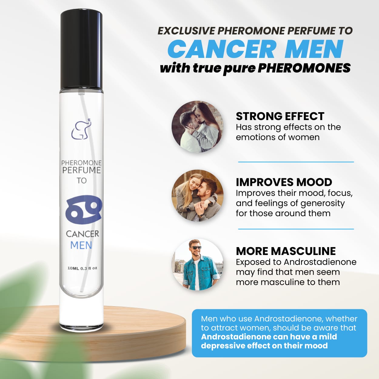 PHEROMONES PERFUME TO CANCER SIGN MEN