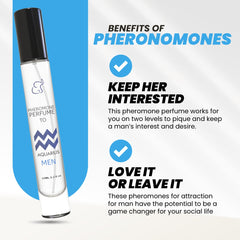 PHEROMONES PERFUME TO AQUARIUS SIGN MEN