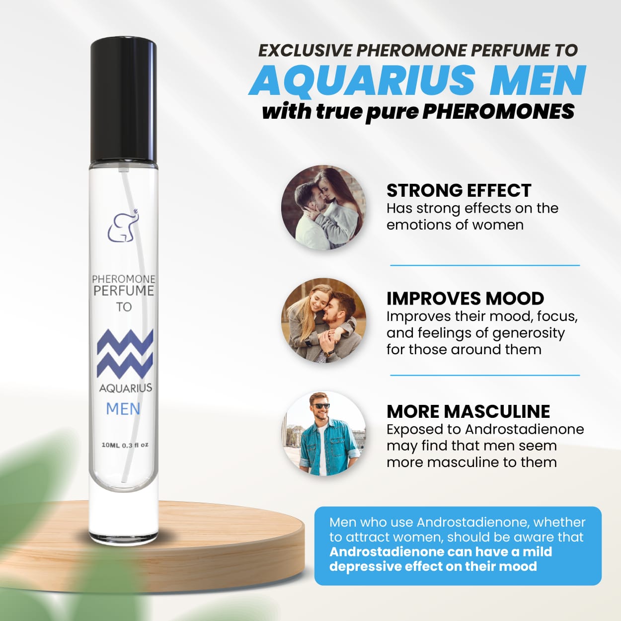 PHEROMONES PERFUME TO AQUARIUS SIGN MEN